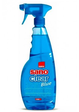 Засіб для миття скла Sano Clear Blue, 1 л